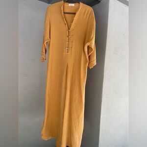 Odd Bird | long yellow dress